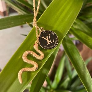 monogram charm